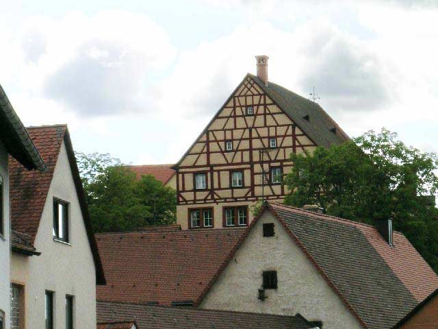 Blick zum Schloss