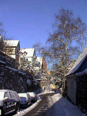 Richtergasse im Winter