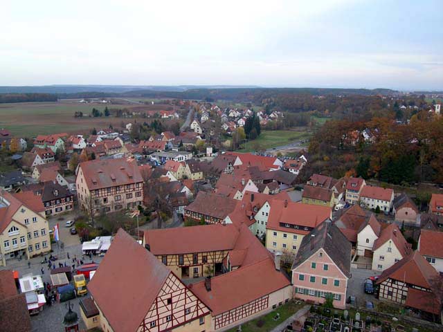 Blick Richtung F�rther Stra�e