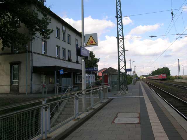 Der Bahnhof Ro�tal