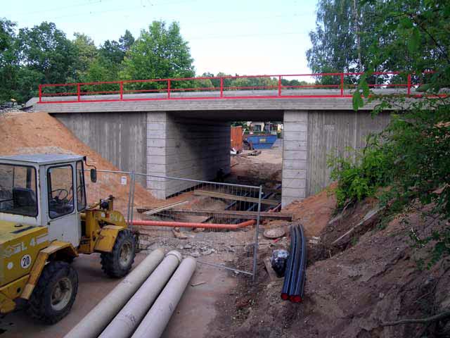 Baustelle Sichersdorfer Br�cke