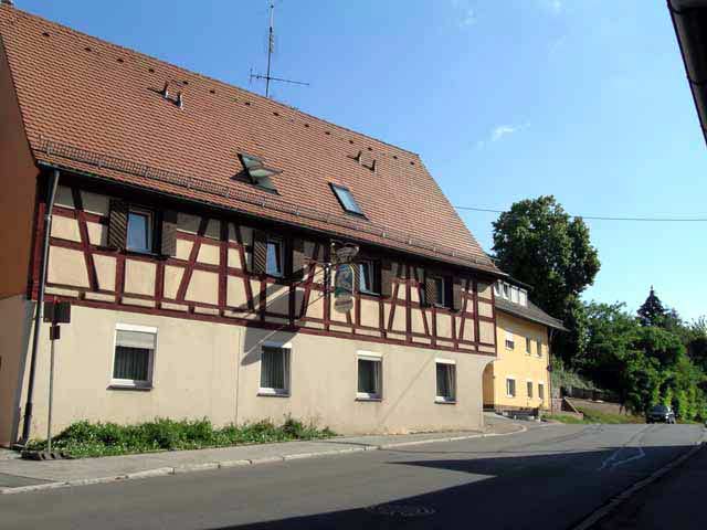 Fachwerkhaus in der F�rther Stra�e