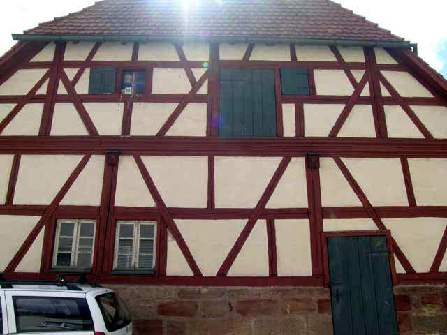 Fachwerkstadel in der Rathausgasse