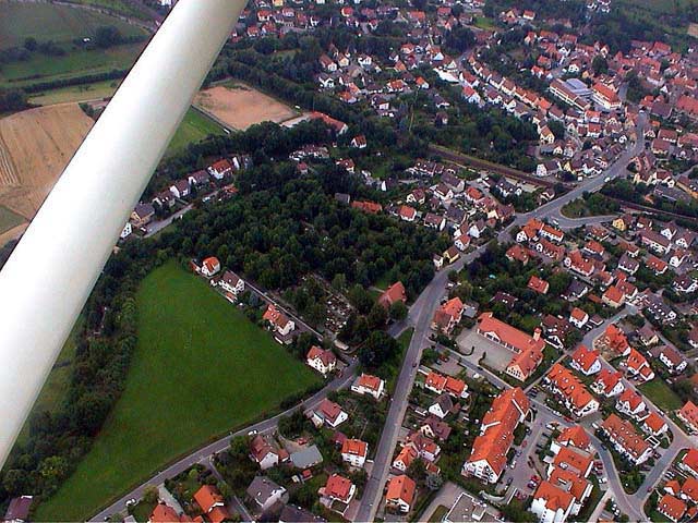 Blick auf die Wegbr�ckenstra�e