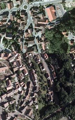 Luftaufnahme der N�rnberger Stra�e