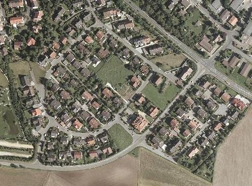 Luftaufnahme vom Pestalozziring