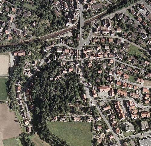 Luftaufnahme Wegbr�cke